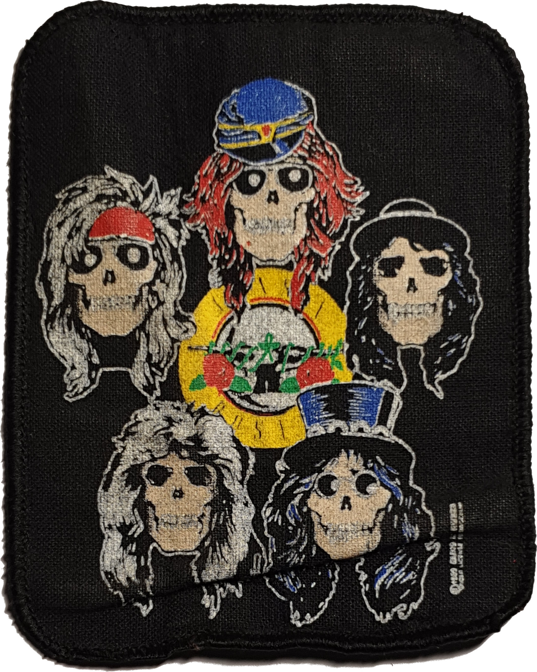 Guns N Roses - Appetite for Destruction Skulls Patch