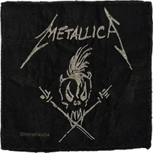 Load image into Gallery viewer, Bundle: Tankard Patch &amp; Metallica Patch
