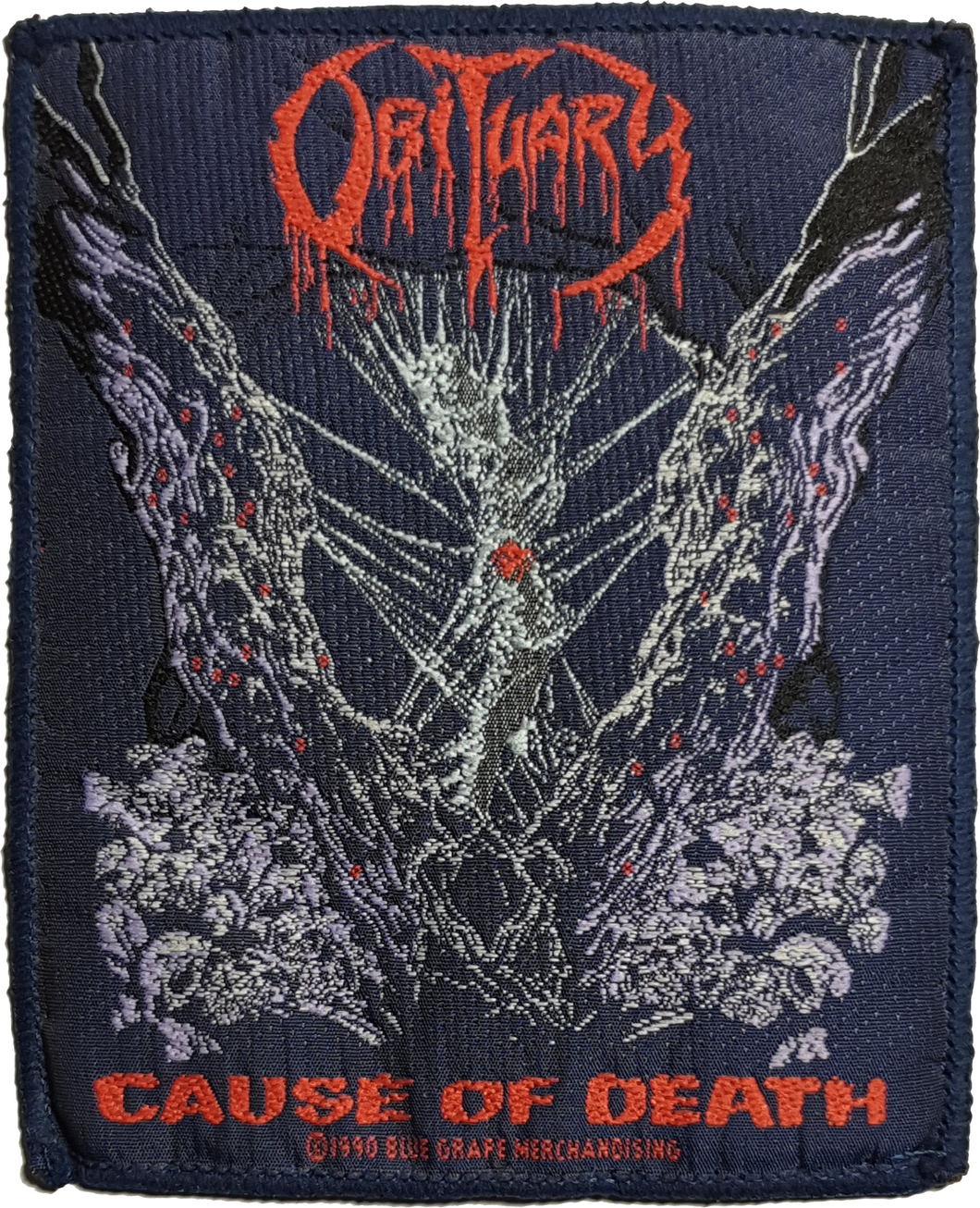 Obituary - Cause of Death 1990 Patch