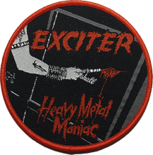 Load image into Gallery viewer, Bundle: Exumer - Possessed by Fire &amp; Exciter - Heavy Metal Maniac Patches
