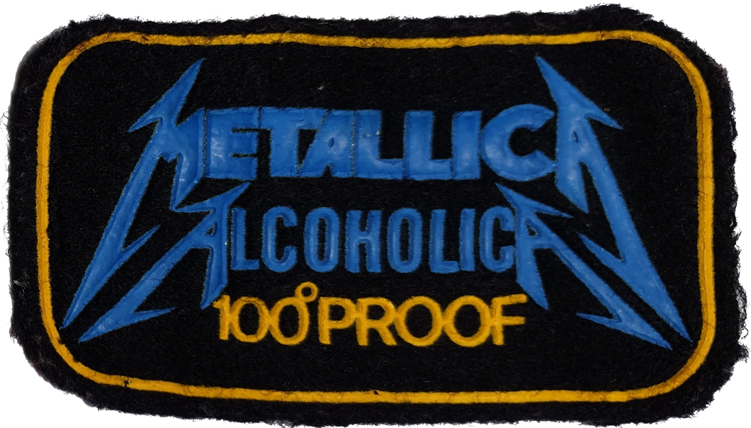 Metallica - Alcoholica (Rubberprint)